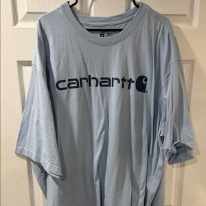 Carhartt Men's Light Blue Short Sleeve Tee